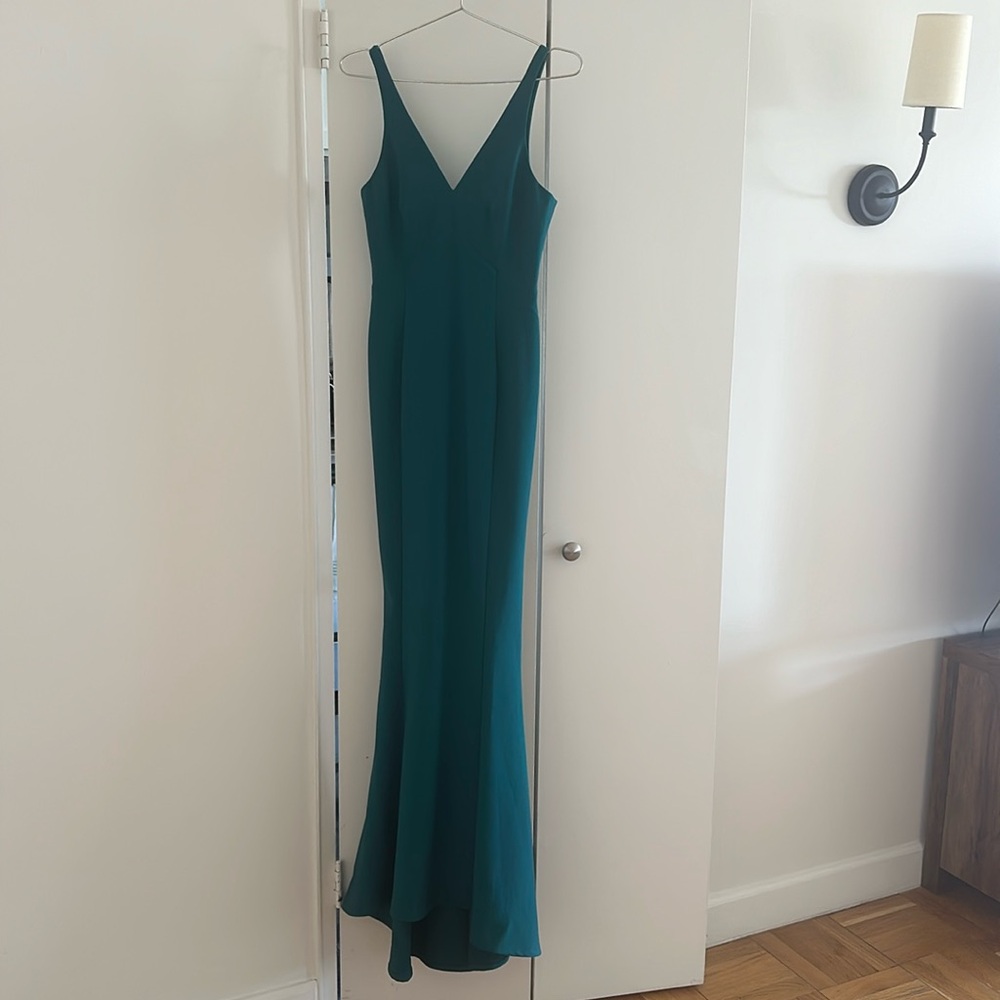 Likely Deep Teal Sleeveless Maxi Dress